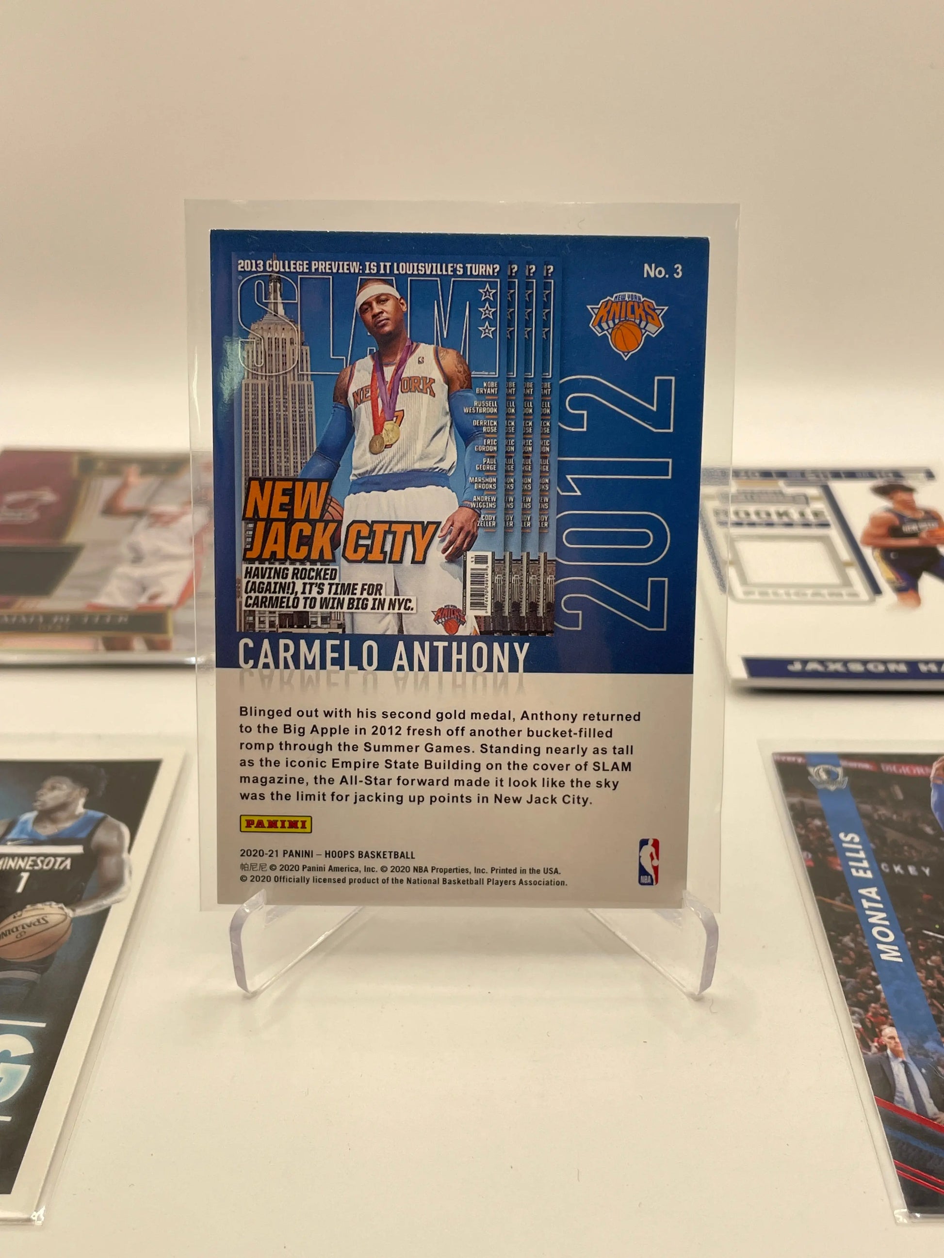 NBA Patch & Numbered Card lot 6 different players (lot#14) FRENLY BRICKS - Open 7 Days