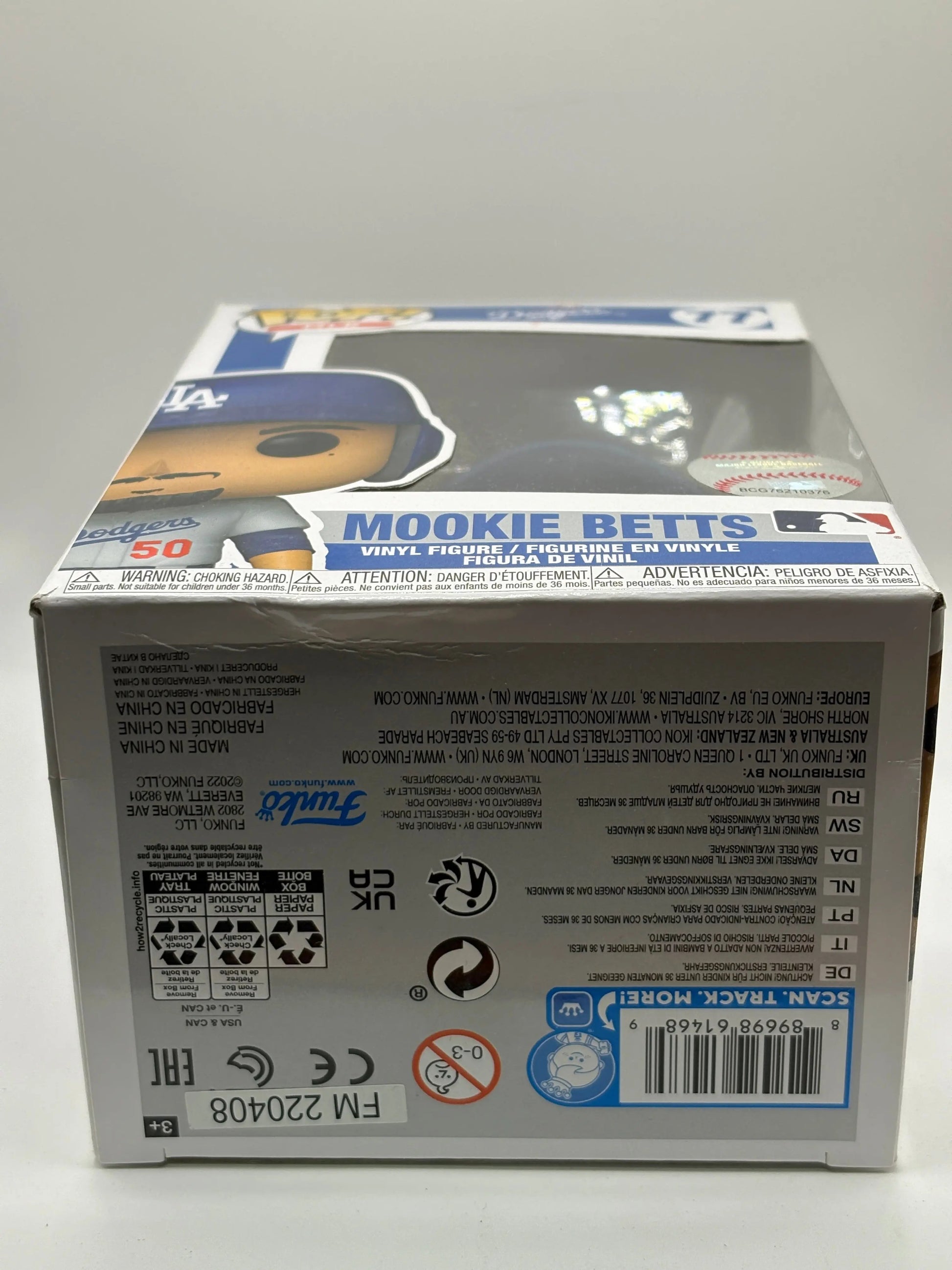 Funko POP! MLB LA Dodgers #77 Mookie Betts FRENLY BRICKS - Open 7 Days