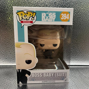 Funko POP Movies - Boss Baby - Boss Baby (Suit) #394 FRENLY BRICKS - Open 7 Days