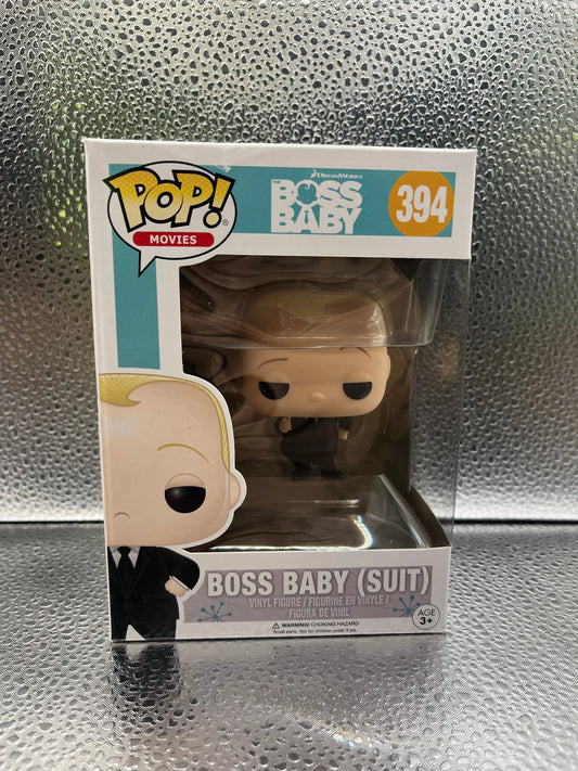 Funko POP Movies - Boss Baby - Boss Baby (Suit) #394 FRENLY BRICKS - Open 7 Days