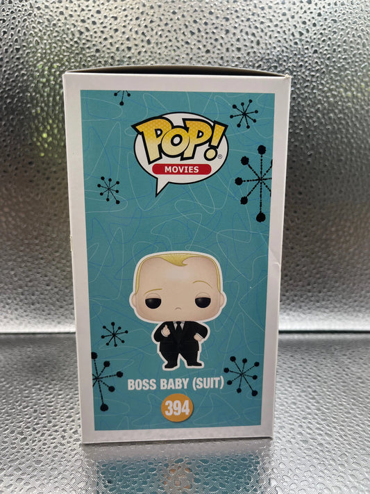 Funko POP Movies - Boss Baby - Boss Baby (Suit) #394 FRENLY BRICKS - Open 7 Days