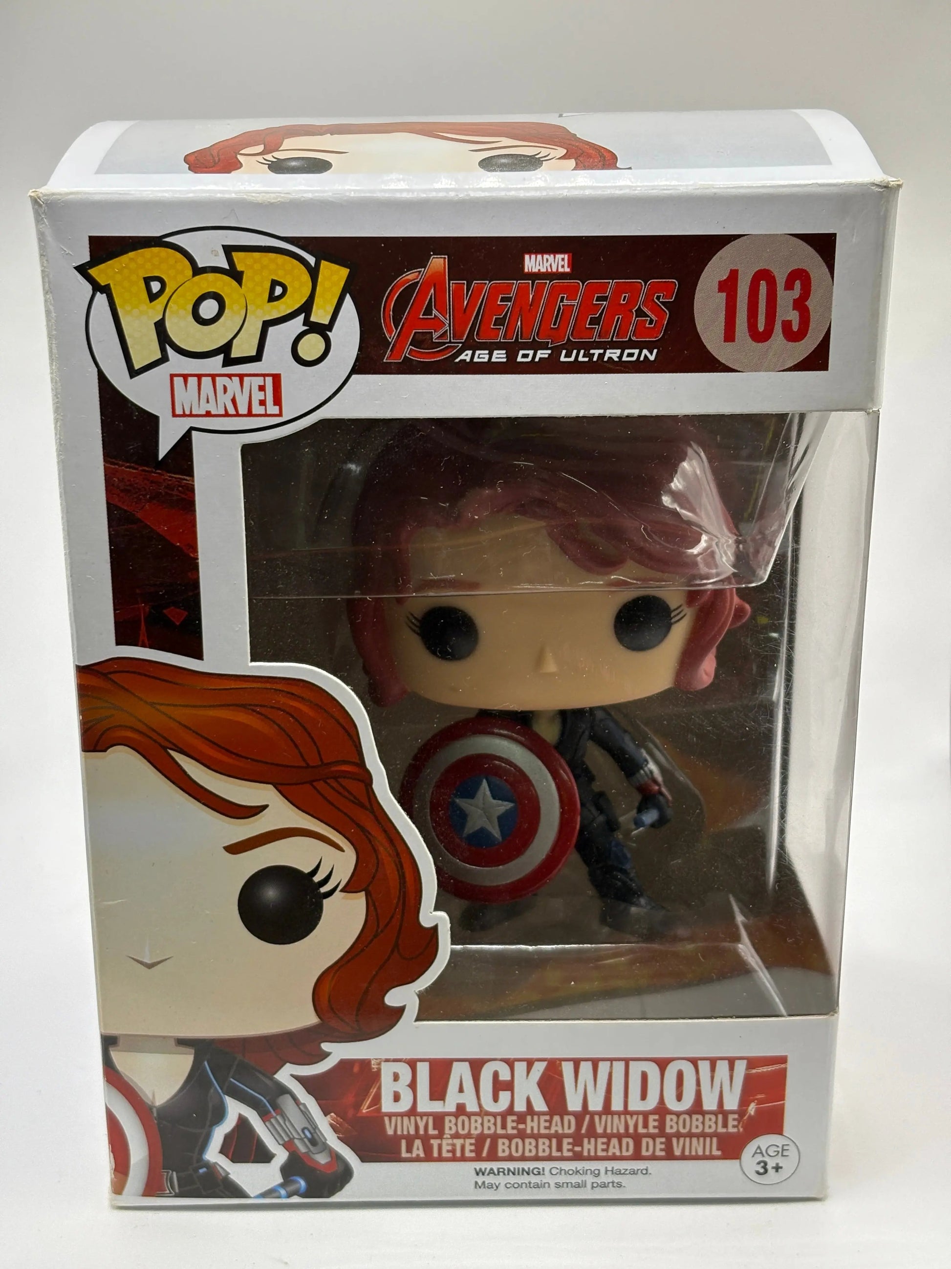 Funko POP! Marvel Avengers #103 Black Widow FRENLY BRICKS - Open 7 Days