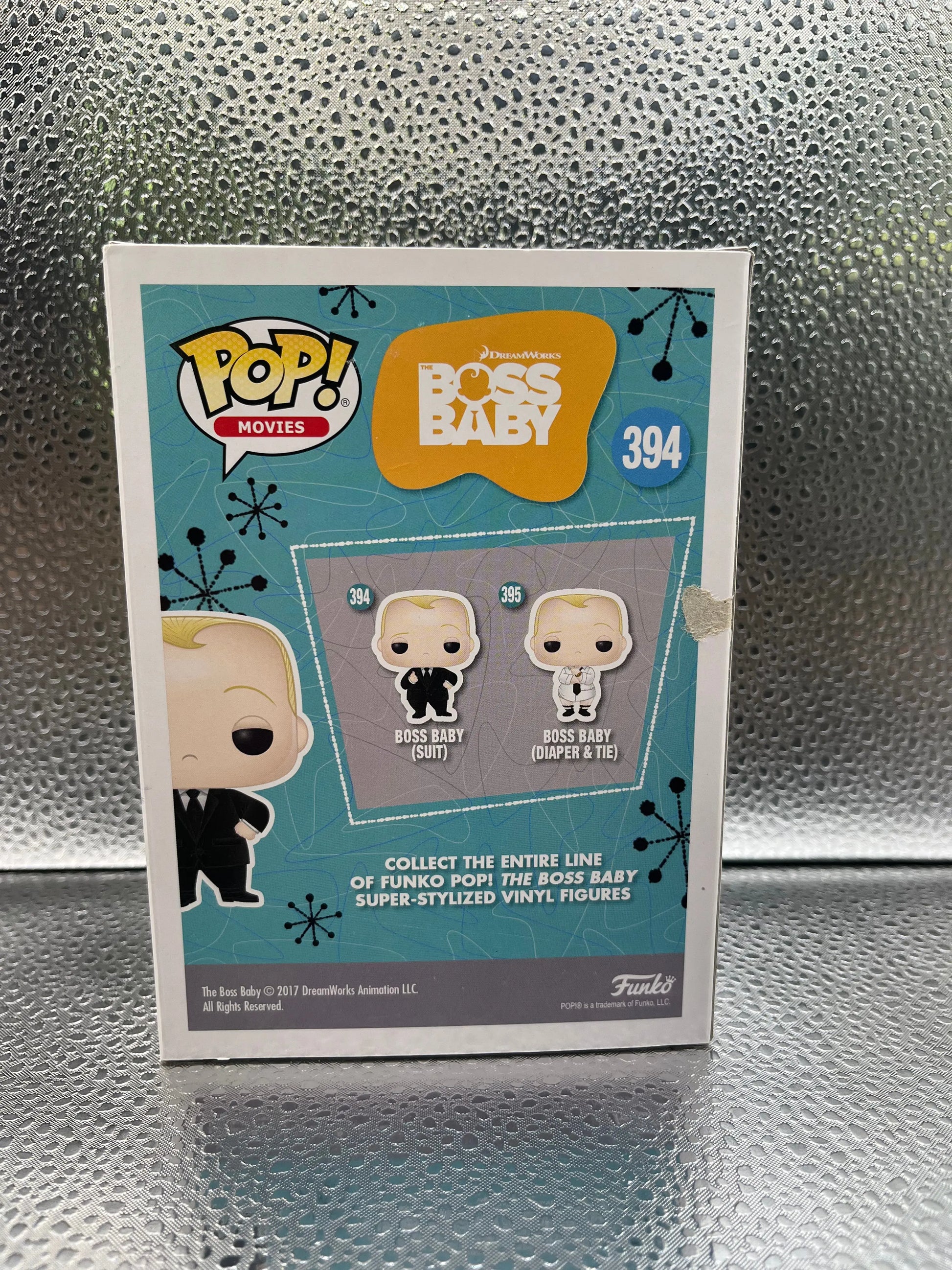 Funko POP Movies - Boss Baby - Boss Baby (Suit) #394 FRENLY BRICKS - Open 7 Days