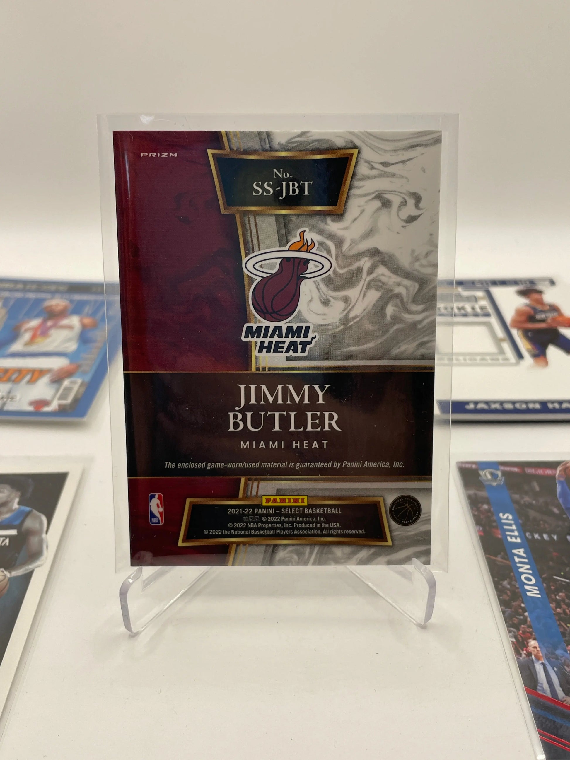 NBA Patch & Numbered Card lot 6 different players (lot#14) FRENLY BRICKS - Open 7 Days