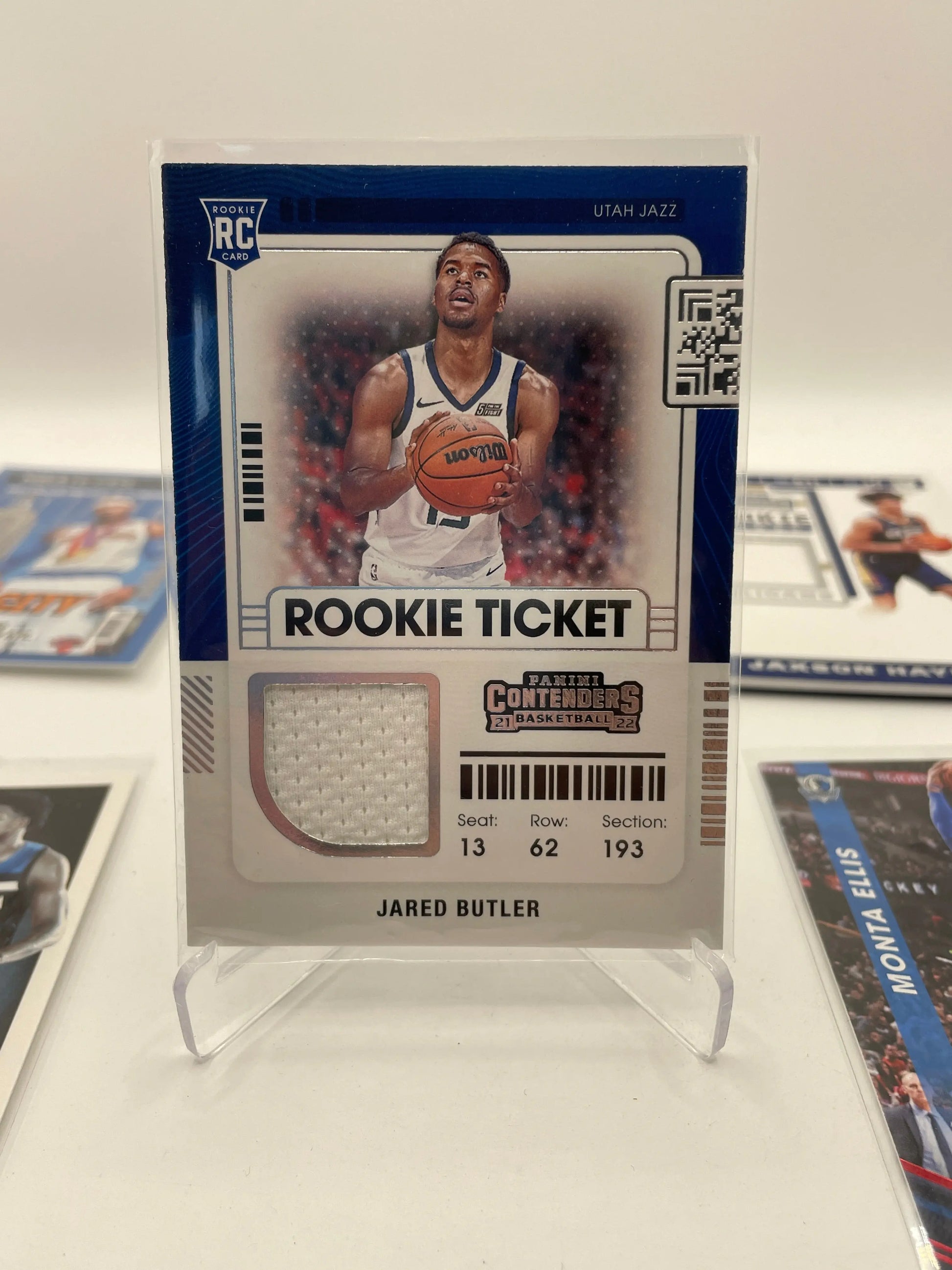 NBA Patch & Numbered Card lot 6 different players (lot#14) FRENLY BRICKS - Open 7 Days