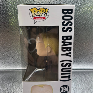 Funko POP Movies - Boss Baby - Boss Baby (Suit) #394 FRENLY BRICKS - Open 7 Days