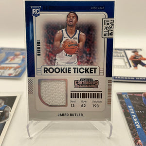 NBA Patch & Numbered Card lot 6 different players (lot#14) FRENLY BRICKS - Open 7 Days