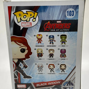 Funko POP! Marvel Avengers #103 Black Widow FRENLY BRICKS - Open 7 Days