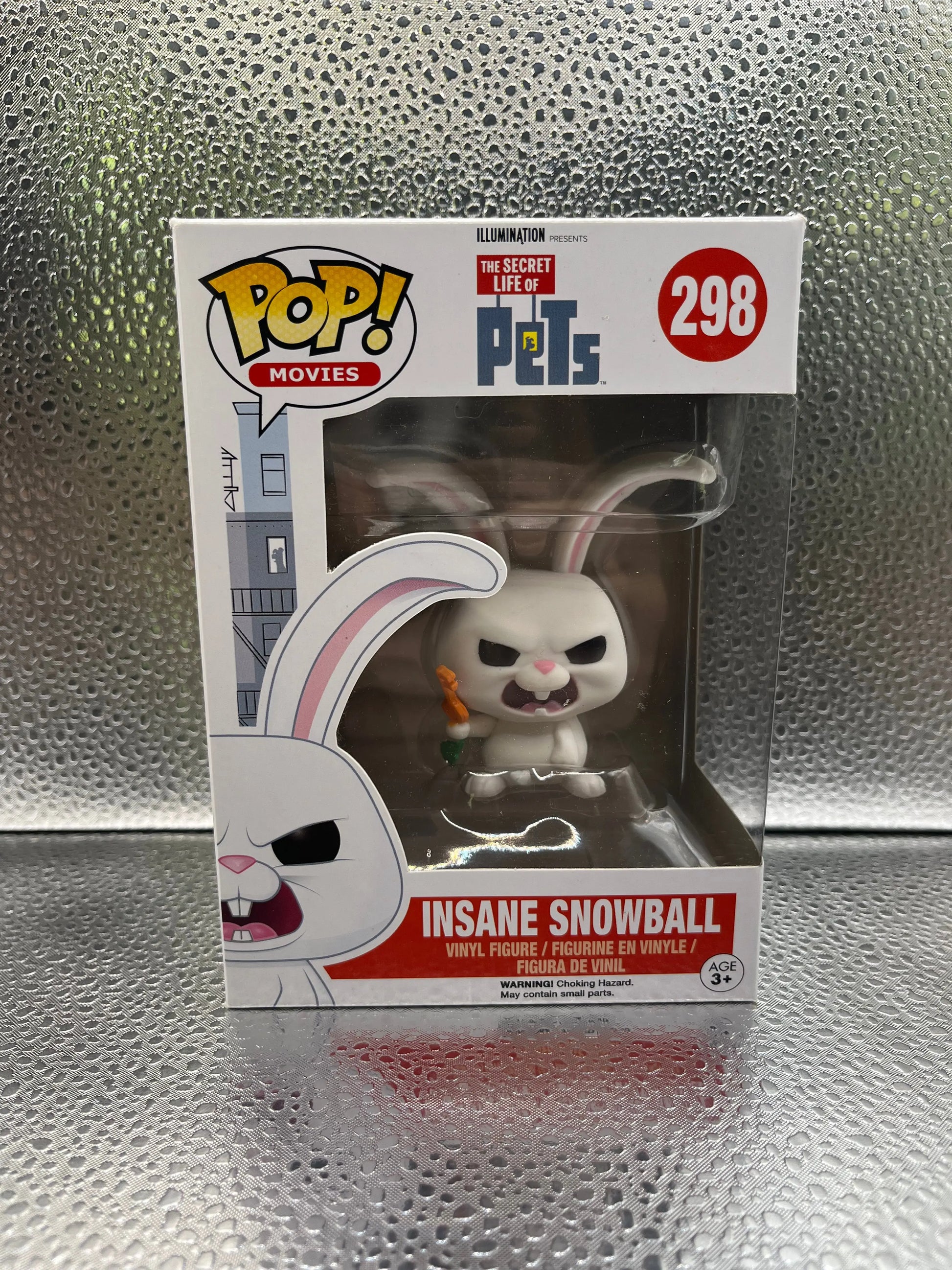 Funko POP Movies - The Secret Life of Pets - Insane Snowball #298 FRENLY BRICKS - Open 7 Days