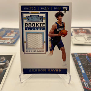 NBA Patch & Numbered Card lot 6 different players (lot#14) FRENLY BRICKS - Open 7 Days