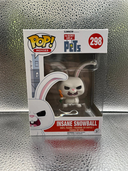 Funko POP Movies - The Secret Life of Pets - Insane Snowball #298 FRENLY BRICKS - Open 7 Days