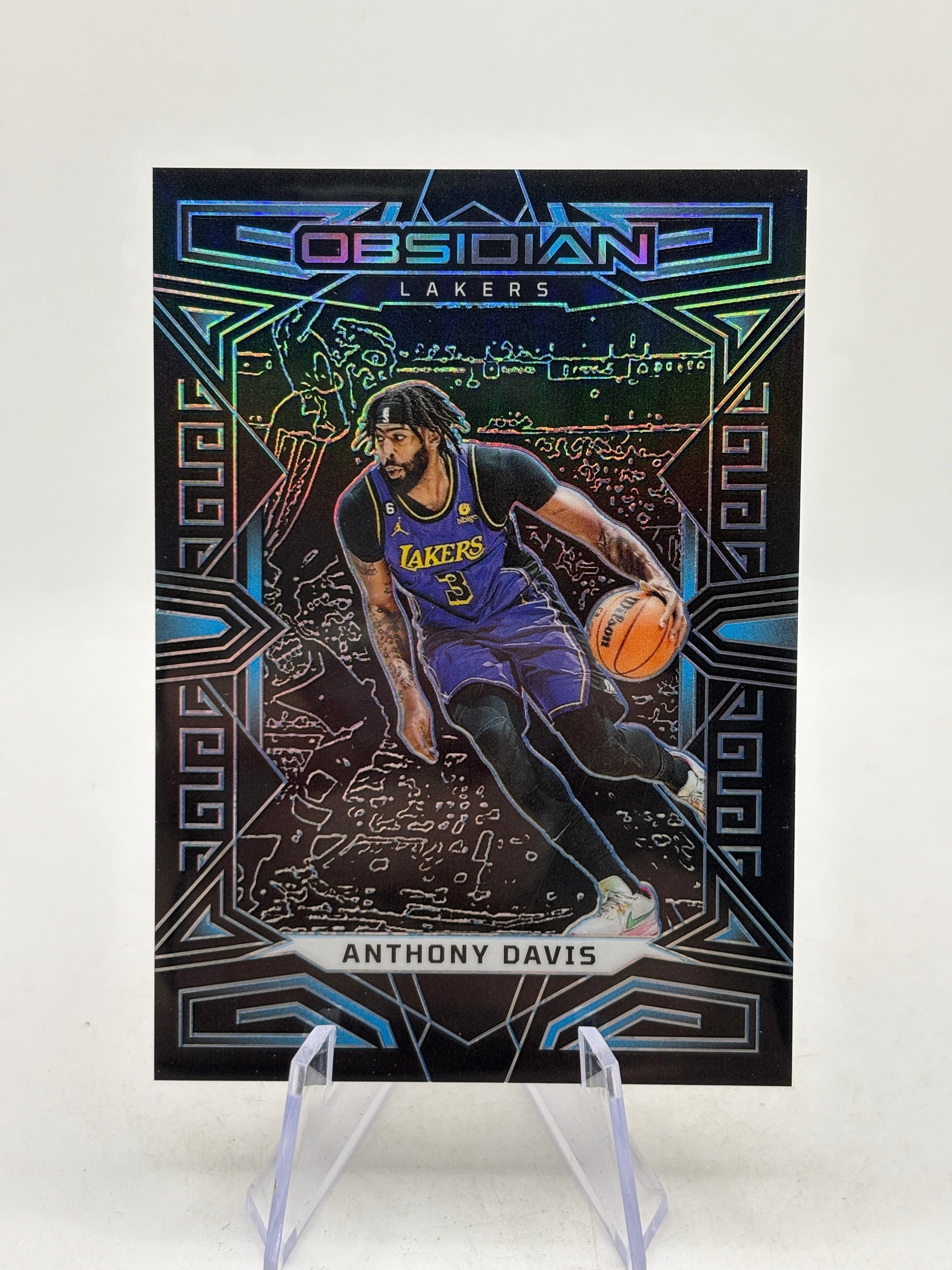 2022-23 Panini Obsidian Electric Etch Blue /30 Anthony Davis #23 FRENLY BRICKS - Open 7 Days
