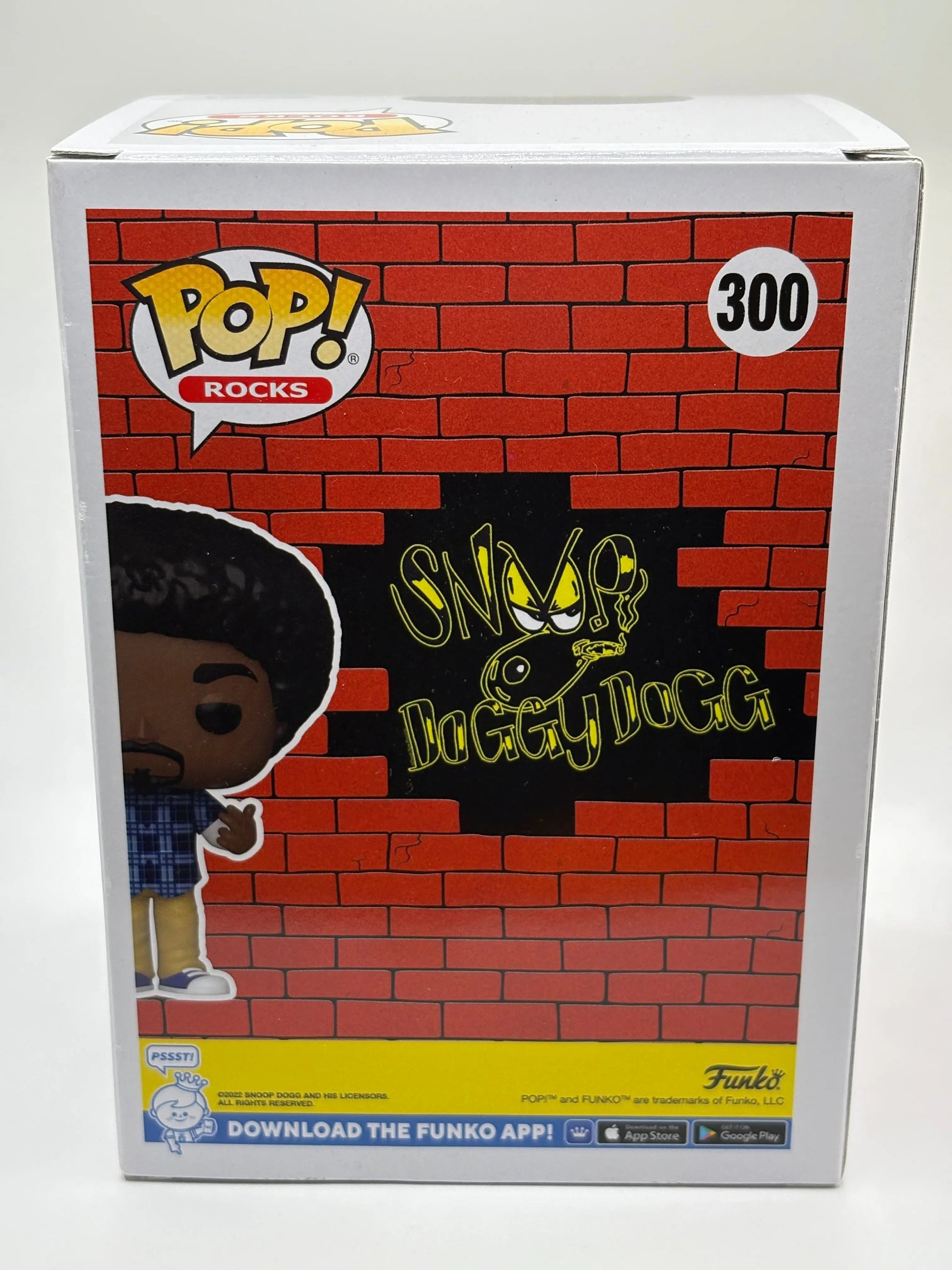 Funko POP! Rocks Snoop Dogg #300 Snoop Dogg FRENLY BRICKS - Open 7 Days