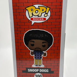 Funko POP! Rocks Snoop Dogg #300 Snoop Dogg FRENLY BRICKS - Open 7 Days