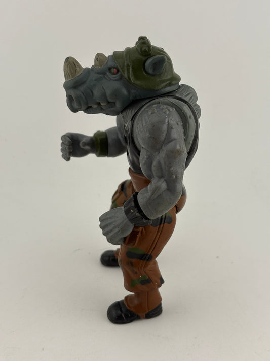 Vintage 1988 TMNT Teenage Mutant Ninja Turtles - Rocksteady Action Figure FRENLY BRICKS - Open 7 Days