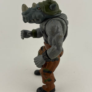 Vintage 1988 TMNT Teenage Mutant Ninja Turtles - Rocksteady Action Figure FRENLY BRICKS - Open 7 Days