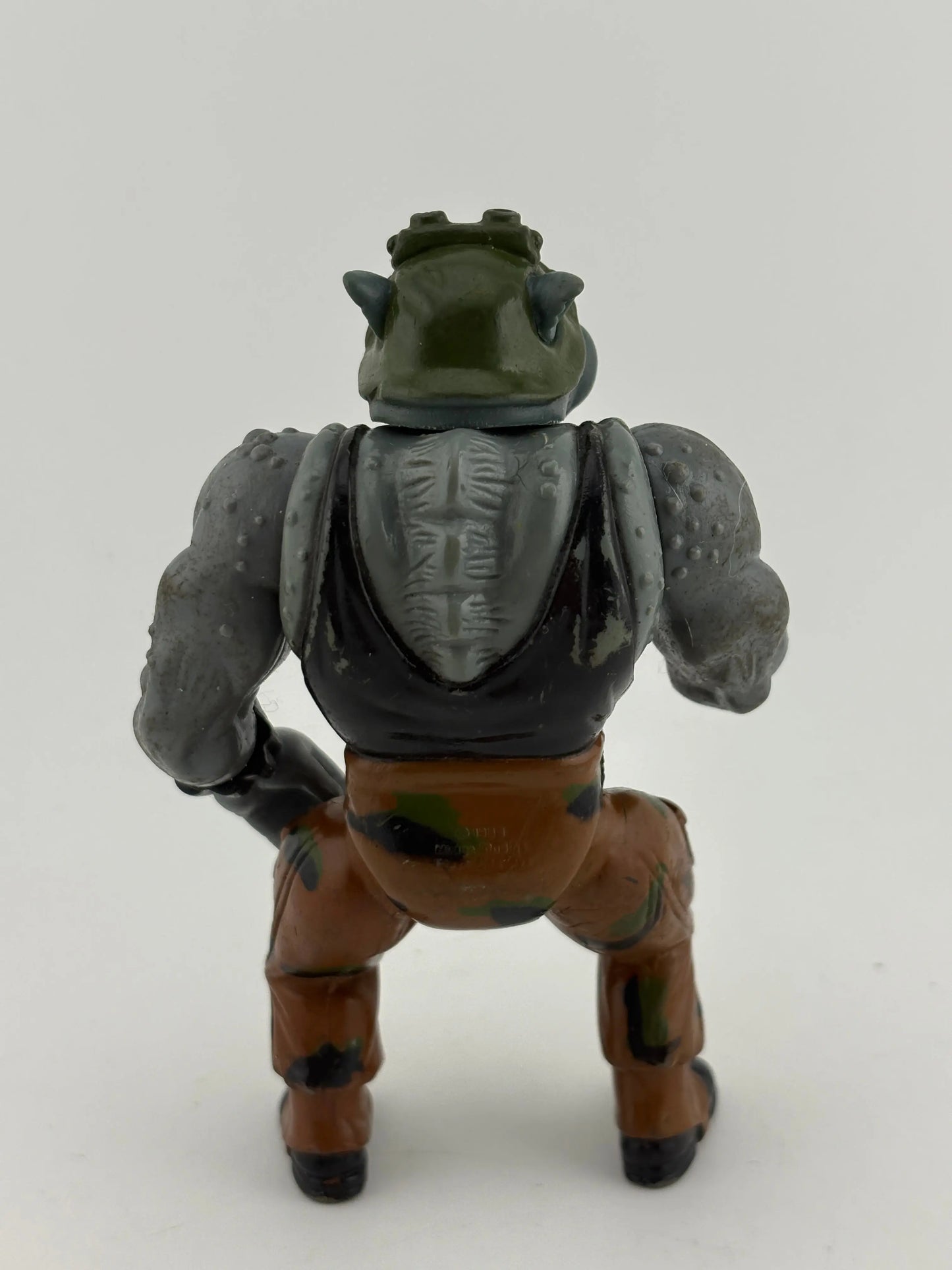 Vintage 1988 TMNT Teenage Mutant Ninja Turtles - Rocksteady Action Figure FRENLY BRICKS - Open 7 Days