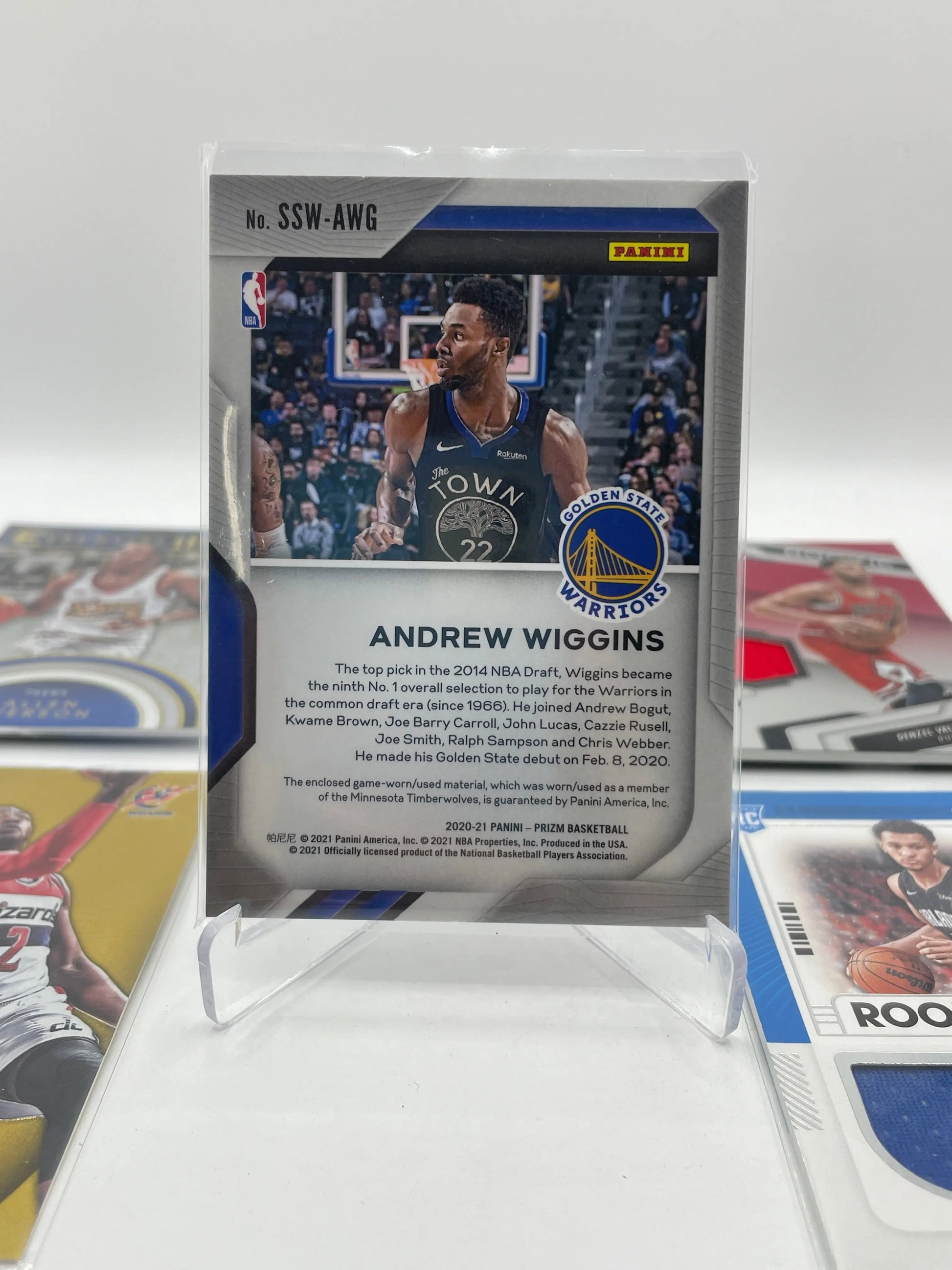 NBA Patch & Numbered card lot 6 players (lot#15) FRENLY BRICKS - Open 7 Days