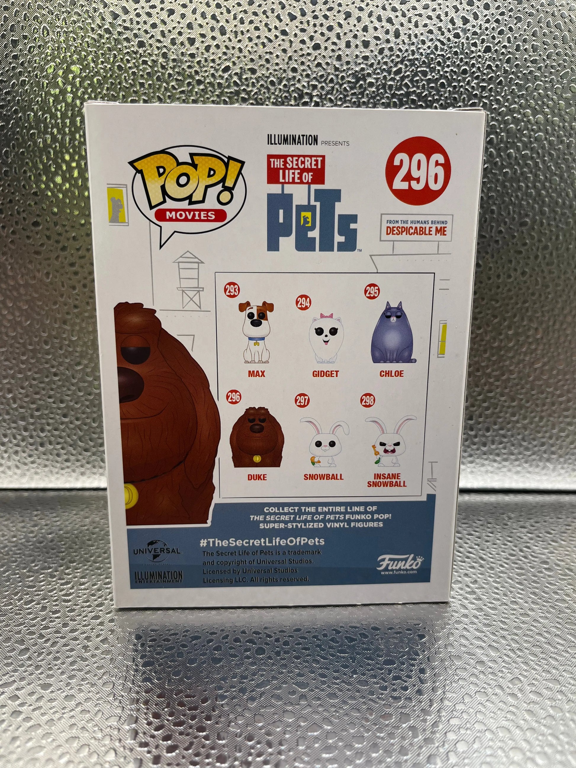 Funko POP Movies - The Secret Life of Pets - Duke #296 FRENLY BRICKS - Open 7 Days