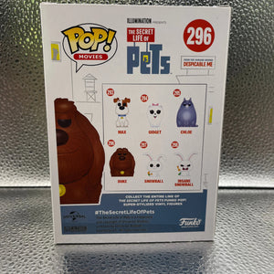 Funko POP Movies - The Secret Life of Pets - Duke #296 FRENLY BRICKS - Open 7 Days