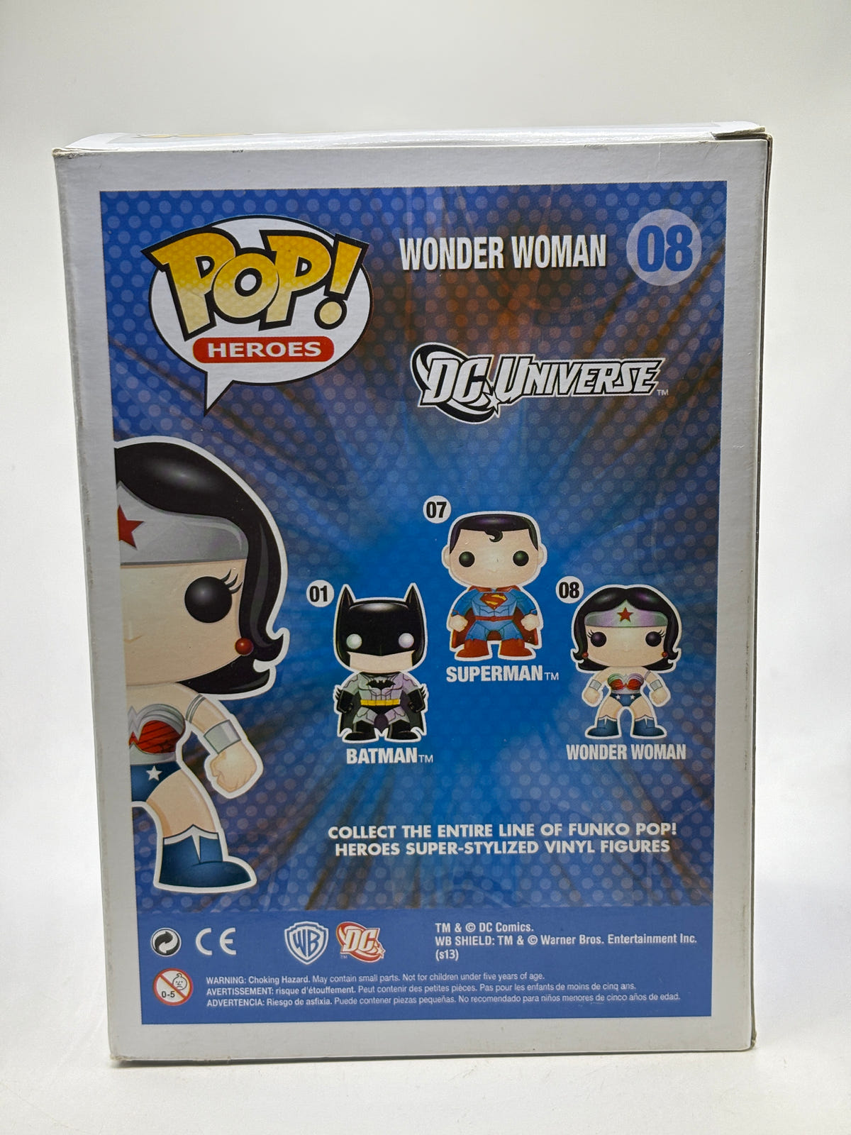 Funko POP! Heroes DC Universe #08 Wonder Woman Vinyl Figure image 3