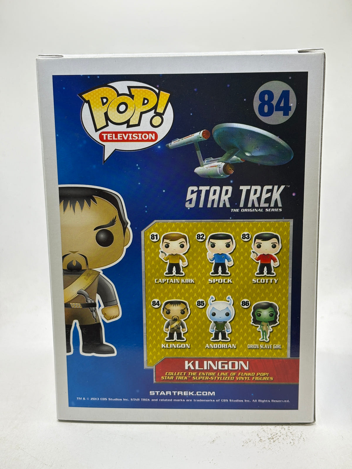 Funko POP! Television Star Trek #84 Klingon Vinyl Figure image 3