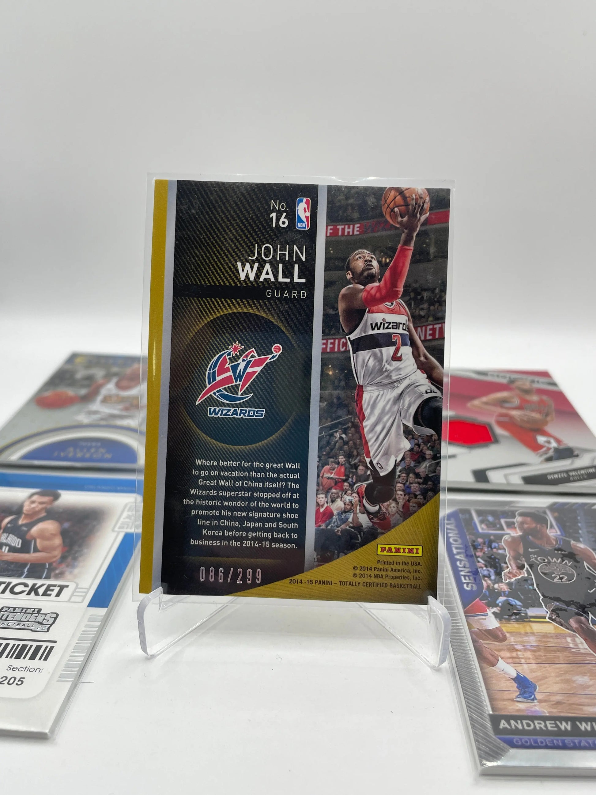 NBA Patch & Numbered card lot 6 players (lot#15) FRENLY BRICKS - Open 7 Days