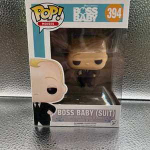 Funko POP Movies - Boss Baby - Boss Baby (Suit) #394 FRENLY BRICKS - Open 7 Days