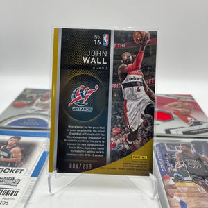 NBA Patch & Numbered card lot 6 players (lot#15) FRENLY BRICKS - Open 7 Days