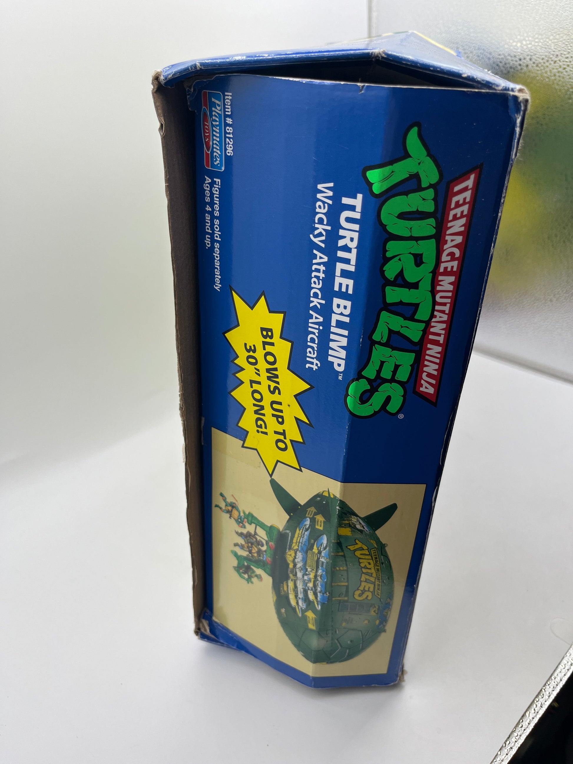 TMNT Retro Reissue 2021 “Turtle Blimp” Teenage Mutant Ninja Turtles Playmates FRENLY BRICKS - Open 7 Days