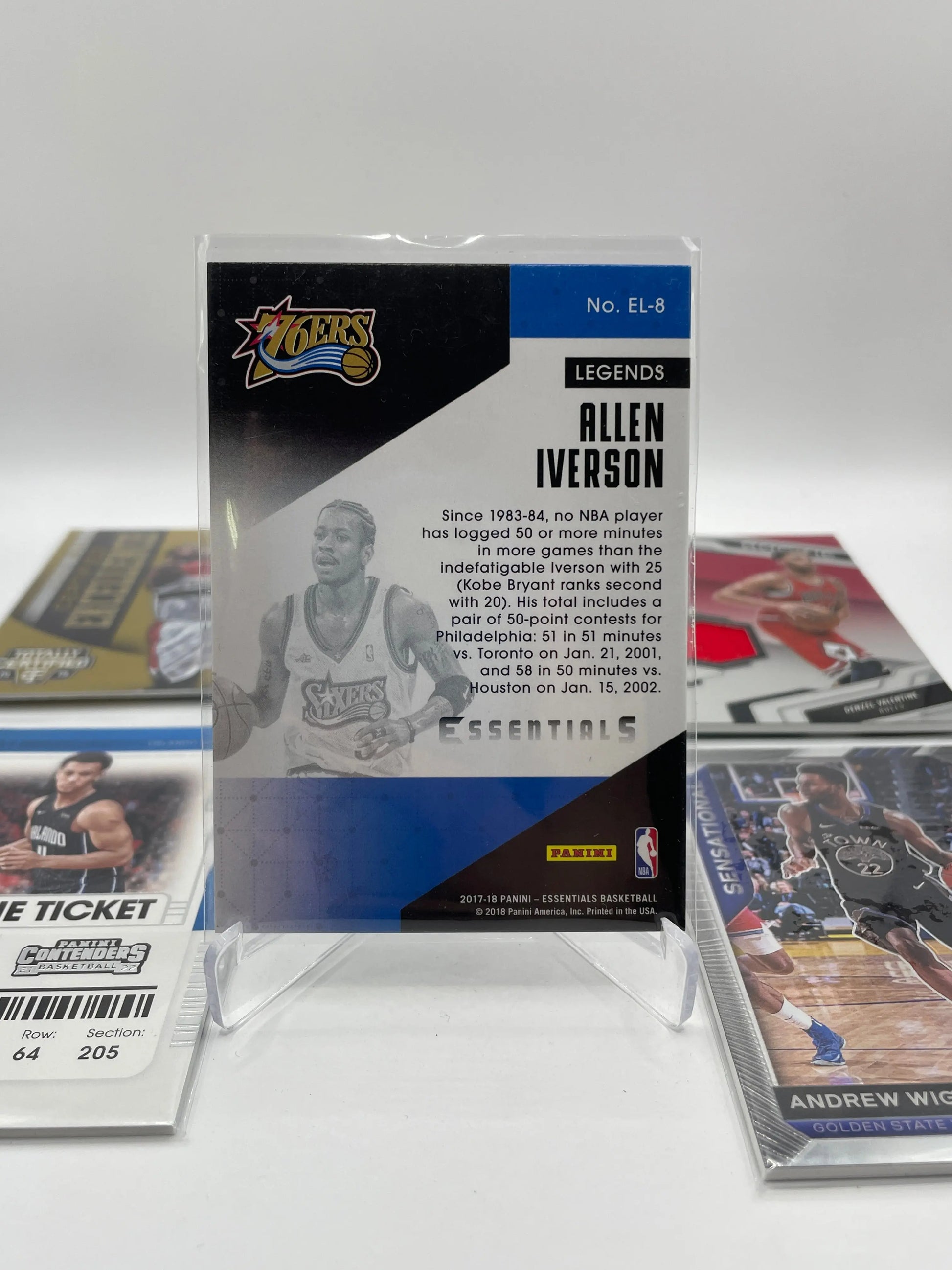 NBA Patch & Numbered card lot 6 players (lot#15) FRENLY BRICKS - Open 7 Days