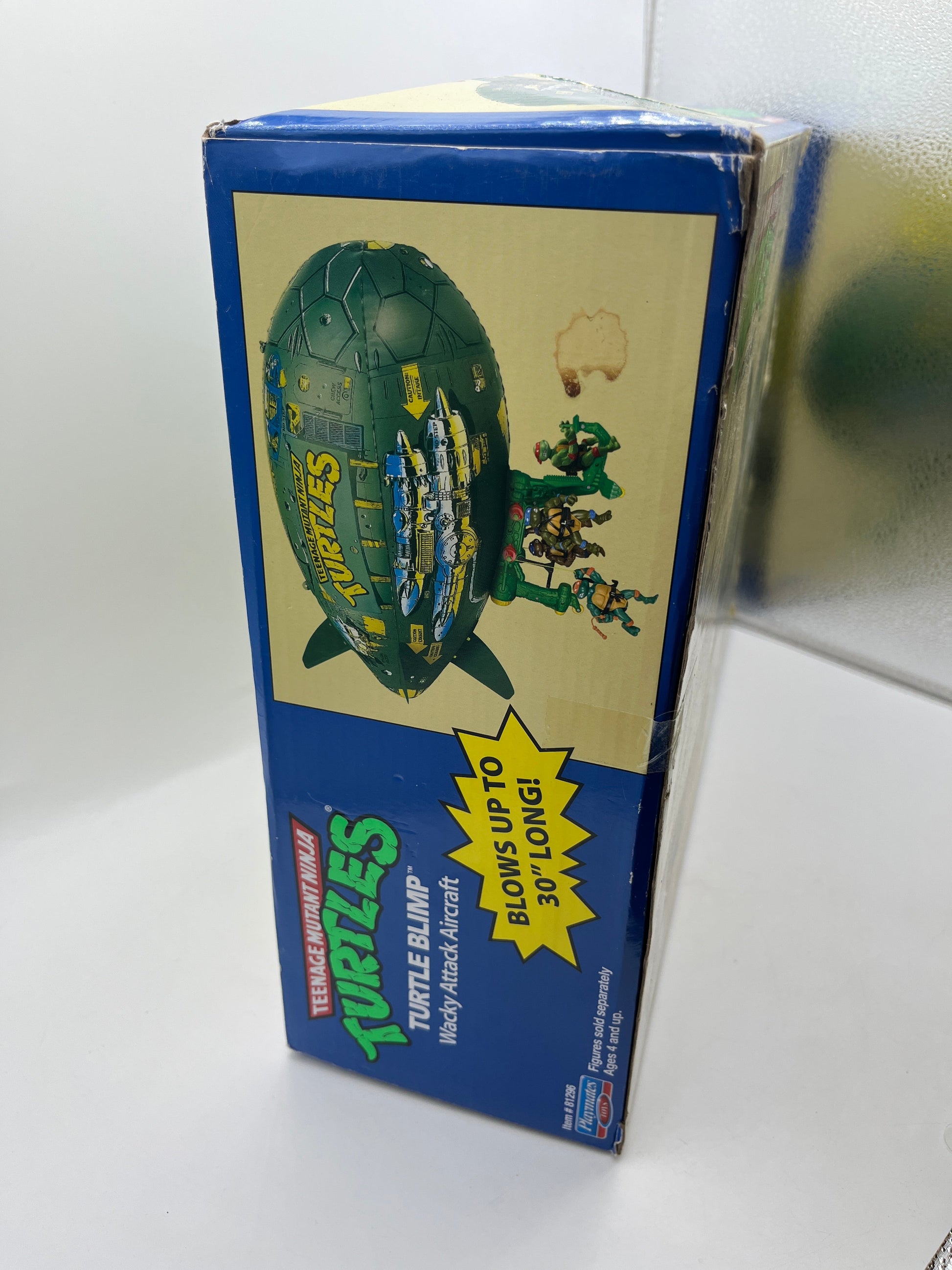 TMNT Retro Reissue 2021 “Turtle Blimp” Teenage Mutant Ninja Turtles Playmates FRENLY BRICKS - Open 7 Days