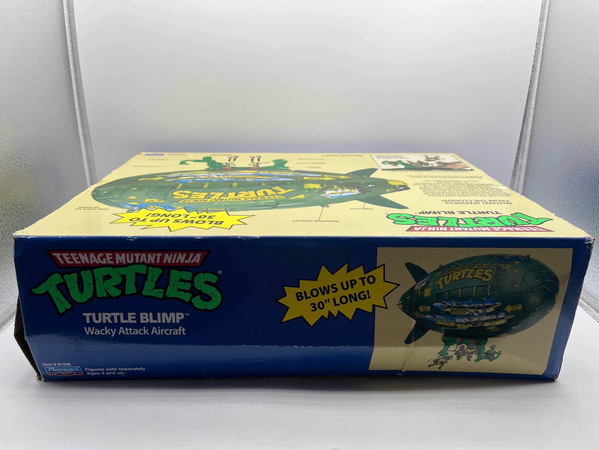 TMNT Retro Reissue 2021 “Turtle Blimp” Teenage Mutant Ninja Turtles Playmates FRENLY BRICKS - Open 7 Days