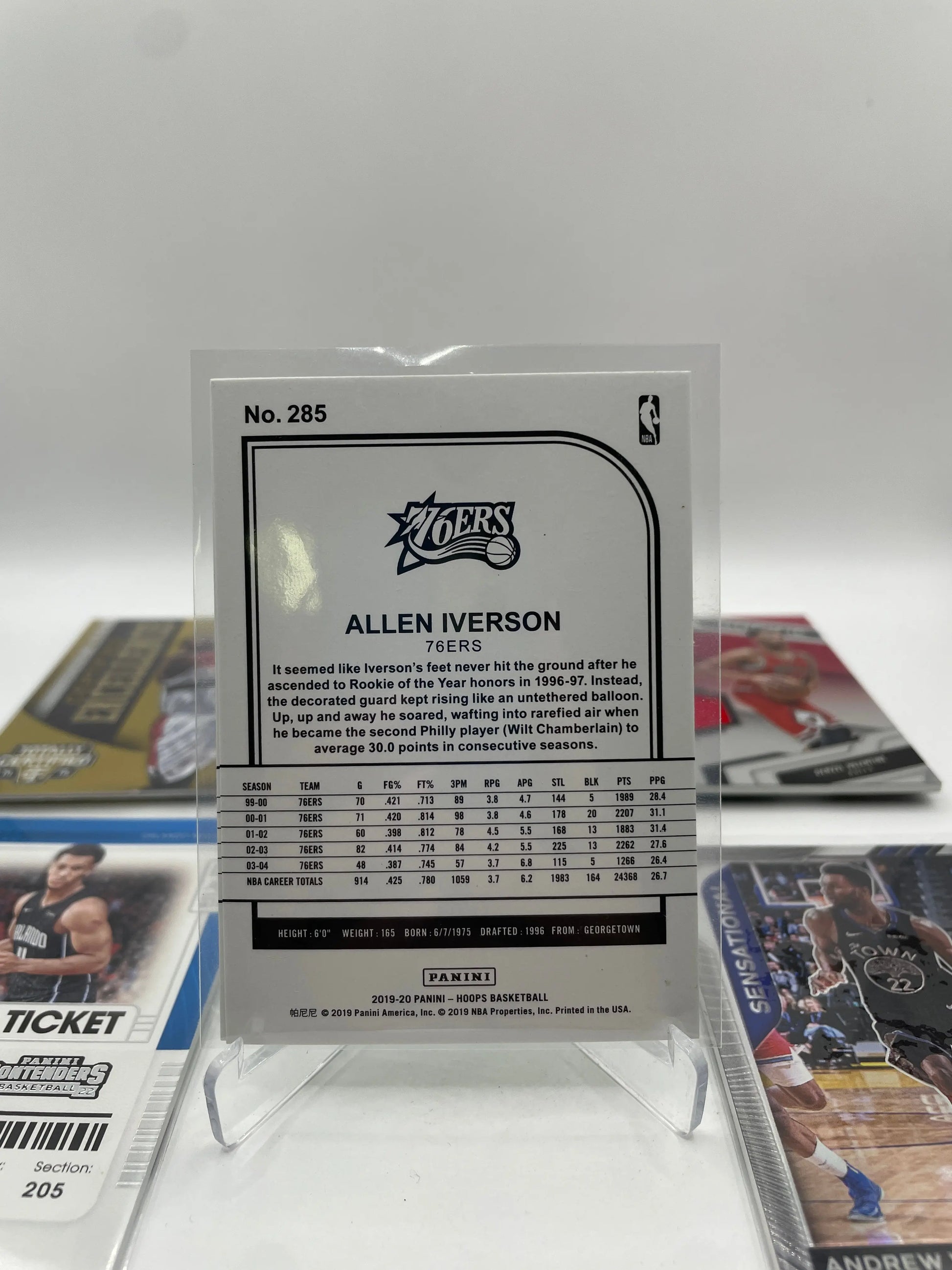 NBA Patch & Numbered card lot 6 players (lot#15) FRENLY BRICKS - Open 7 Days