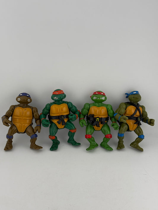 Vintage 1988 Mirage Studios TMNT Action Figured x 4 All Turtles Loose (1) FRENLY BRICKS - Open 7 Days