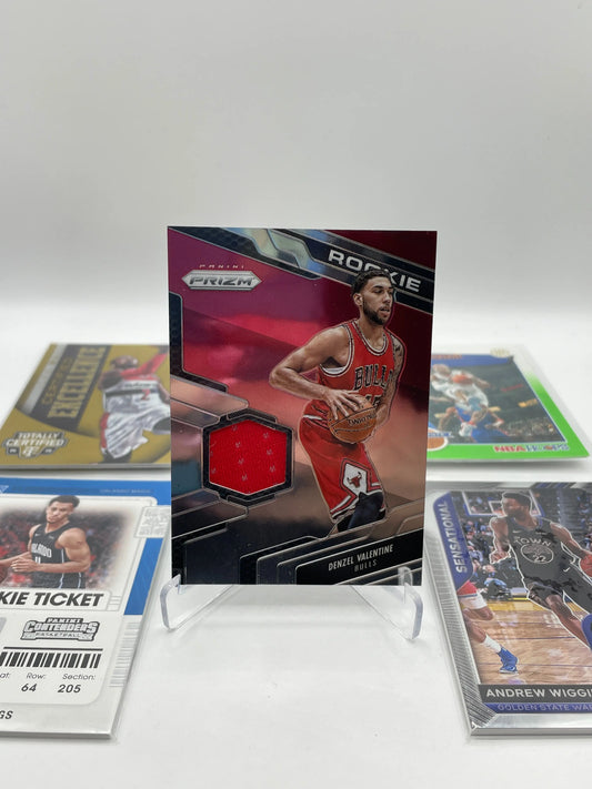 NBA Patch & Numbered card lot 6 players (lot#15) FRENLY BRICKS - Open 7 Days