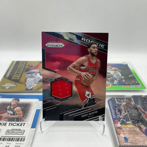 NBA Patch & Numbered card lot 6 players (lot#15) FRENLY BRICKS - Open 7 Days