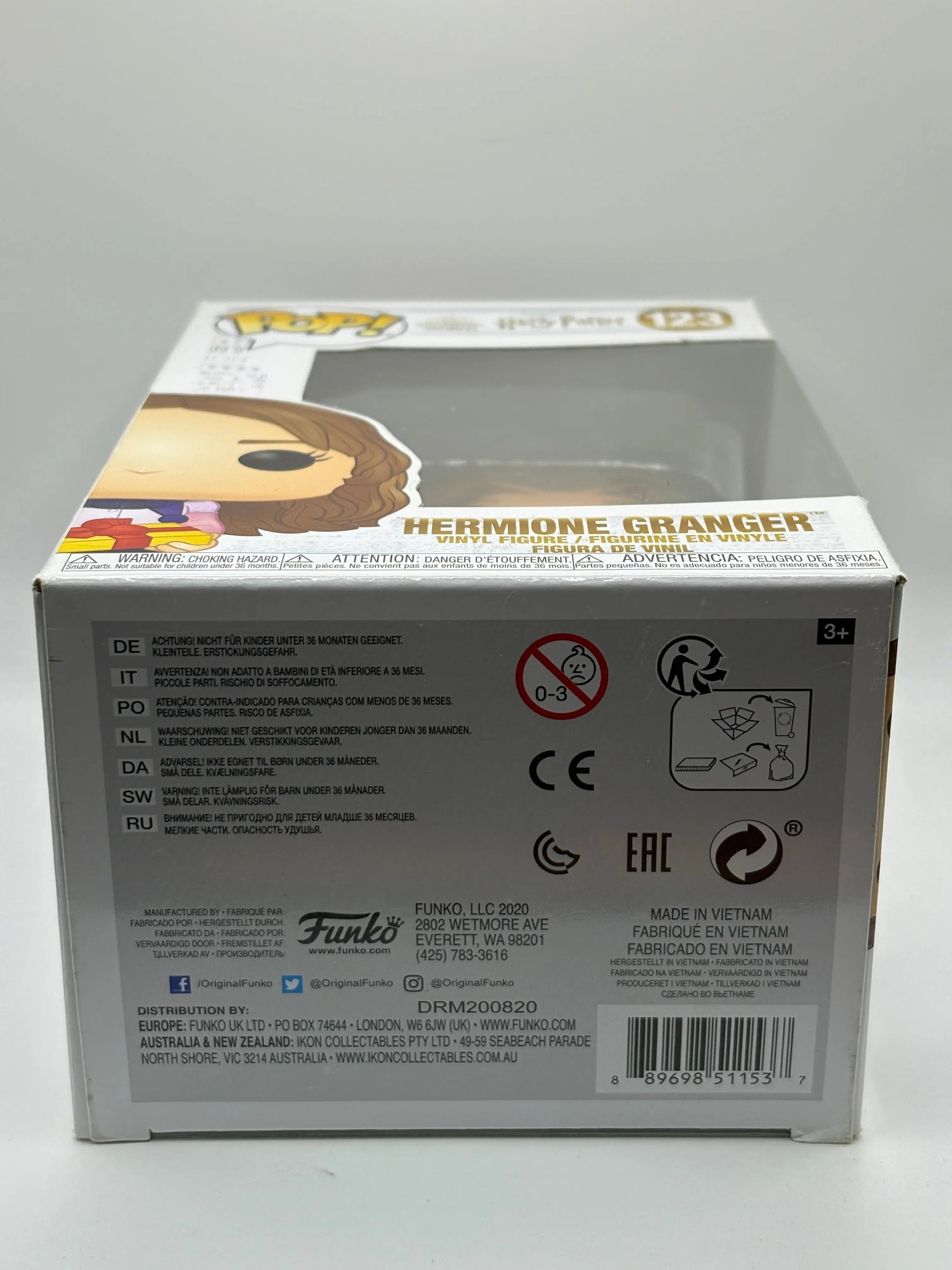 Funko POP! Harry Potter #123 Hermione Granger FRENLY BRICKS - Open 7 Days