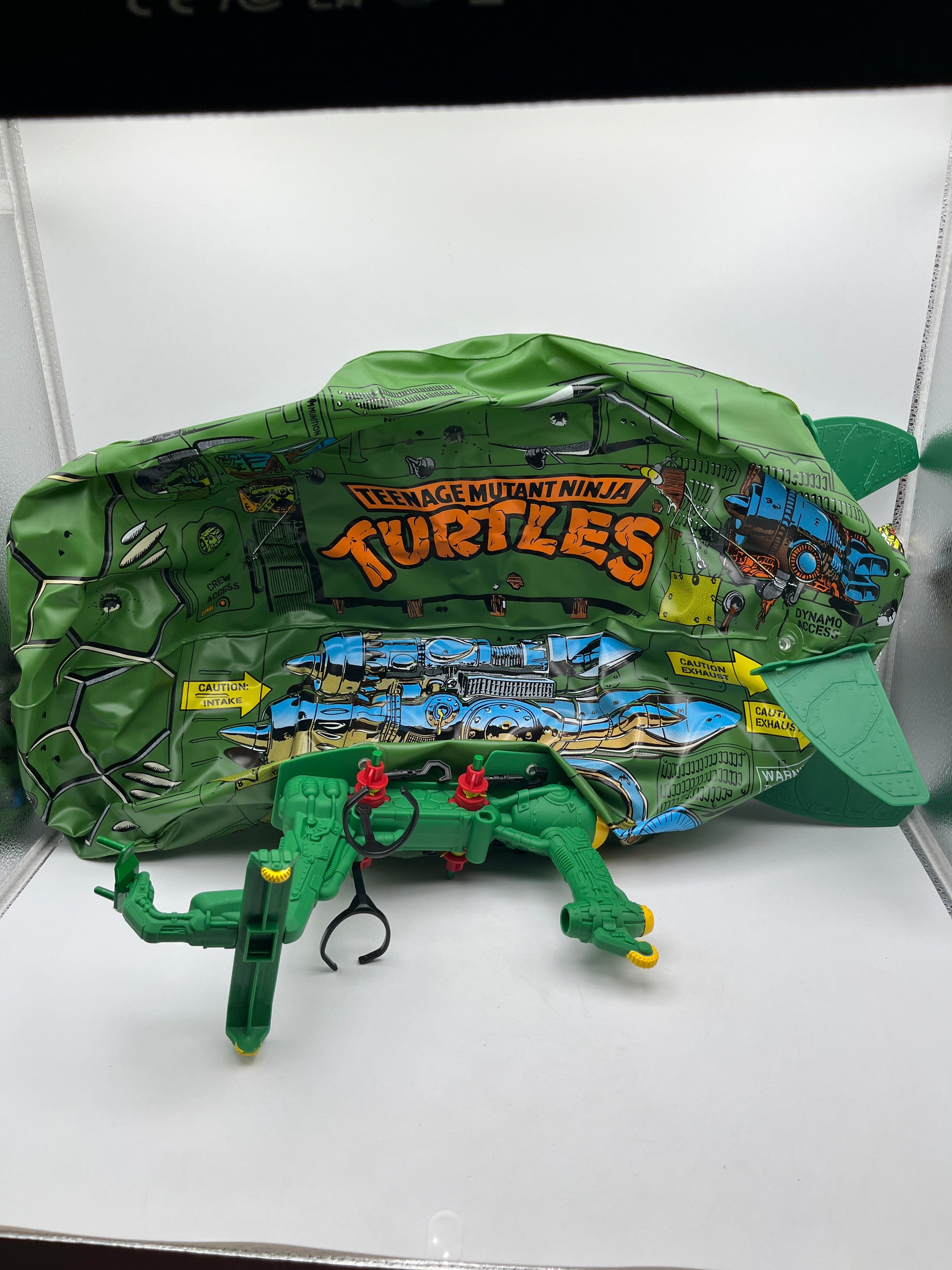 TMNT Retro Reissue 2021 “Turtle Blimp” Teenage Mutant Ninja Turtles Playmates FRENLY BRICKS - Open 7 Days