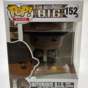 Funko POP! Rocks The Notorious B.I.G #152 Notorious B.I.G with Fedora FRENLY BRICKS - Open 7 Days