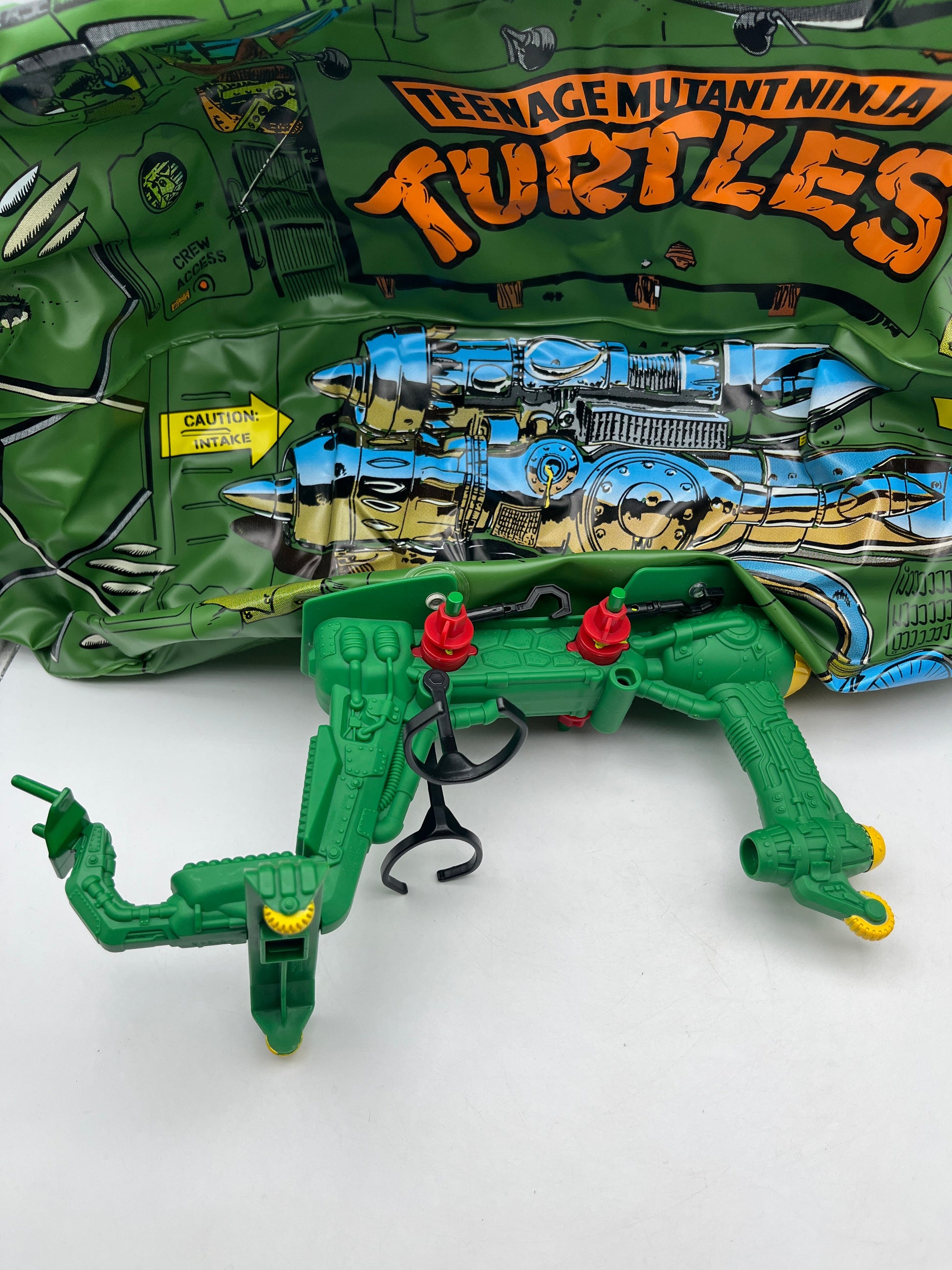 TMNT Retro Reissue 2021 “Turtle Blimp” Teenage Mutant Ninja Turtles Playmates FRENLY BRICKS - Open 7 Days