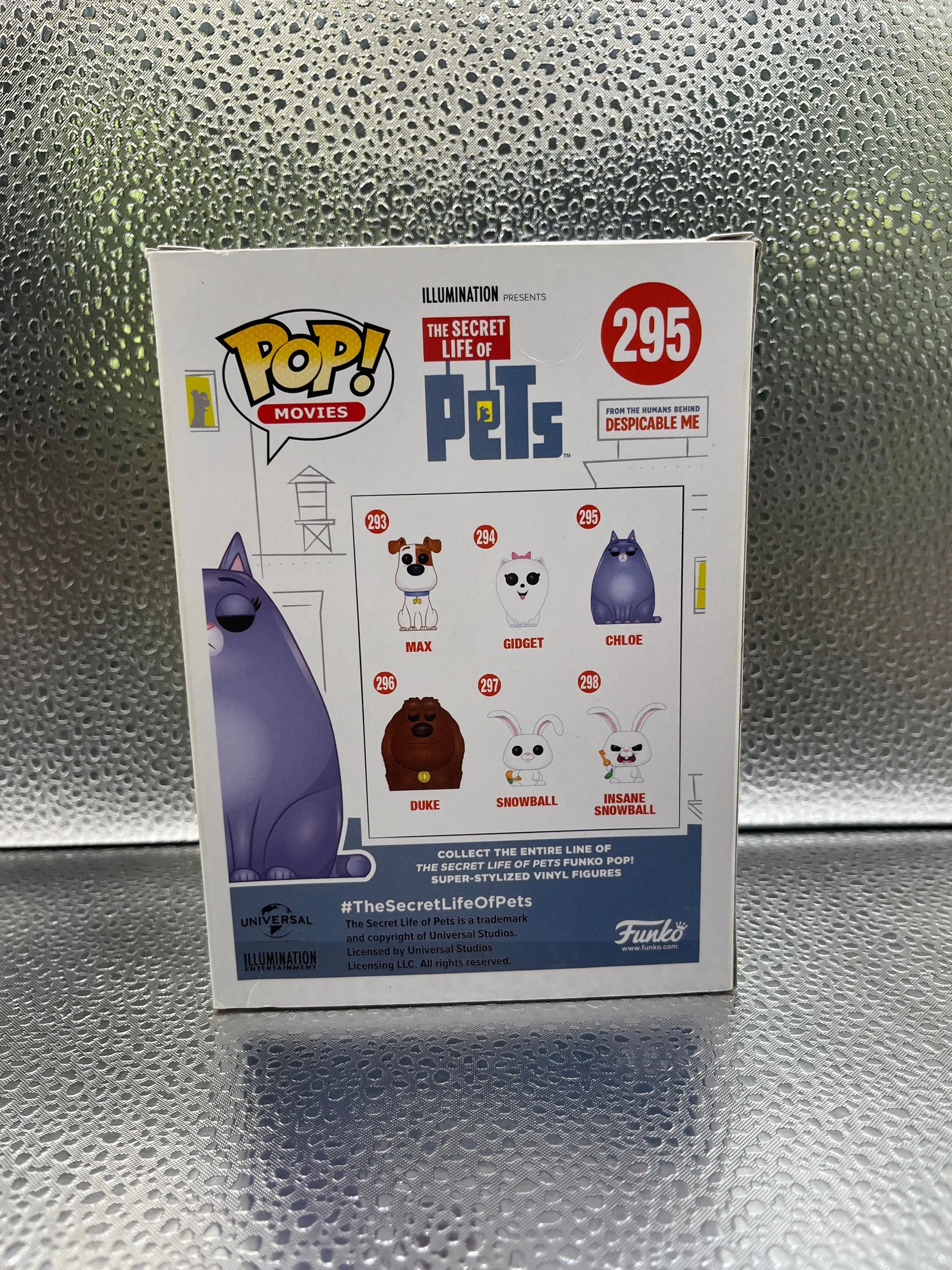 Funko POP Movies - The Secret Life of Pets - Chloe #295 FRENLY BRICKS - Open 7 Days