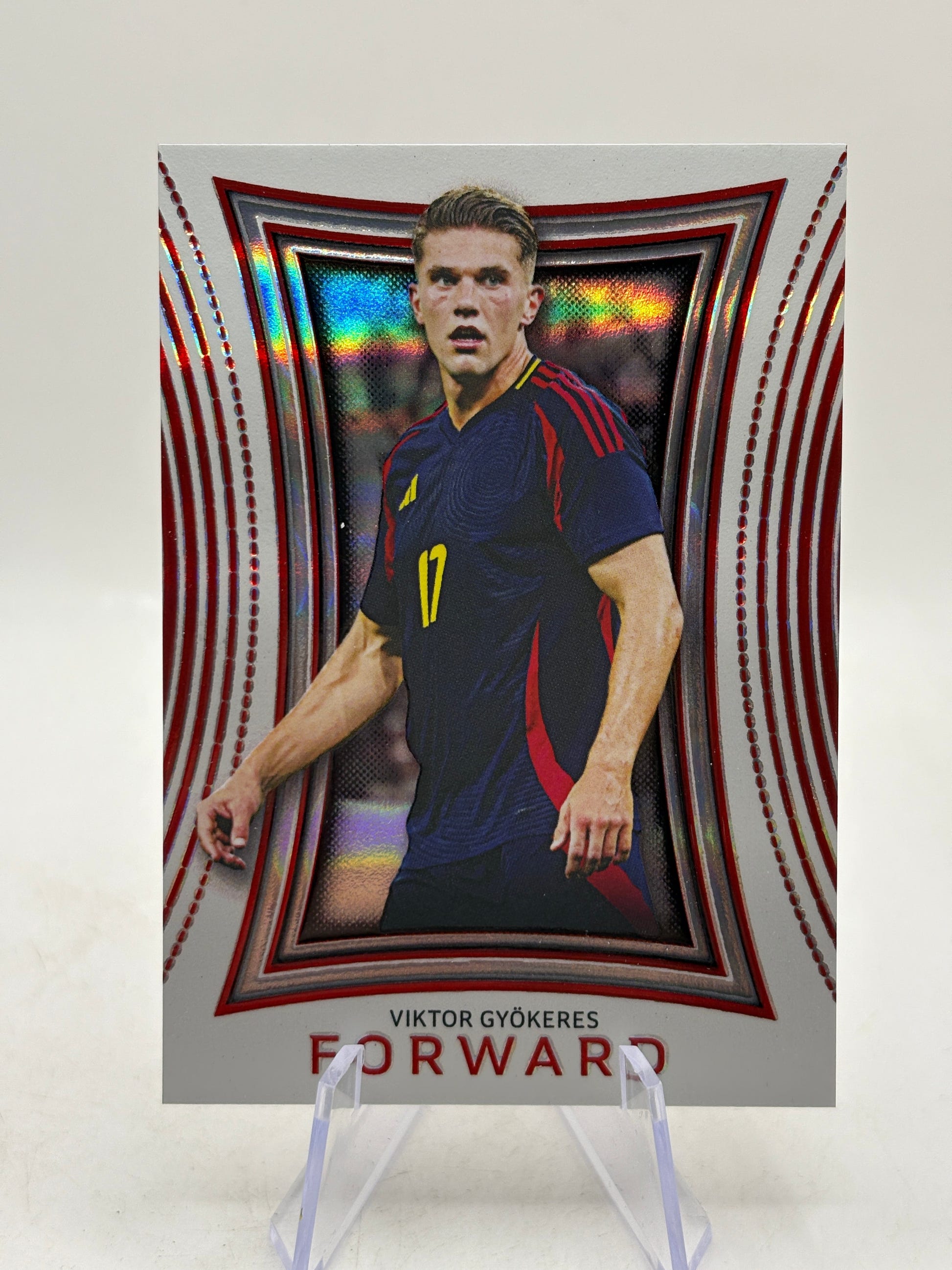 2025 Futera Platinum #PBP58 Viktor Gyokeres 10/12 FRENLY BRICKS - Open 7 Days image 1