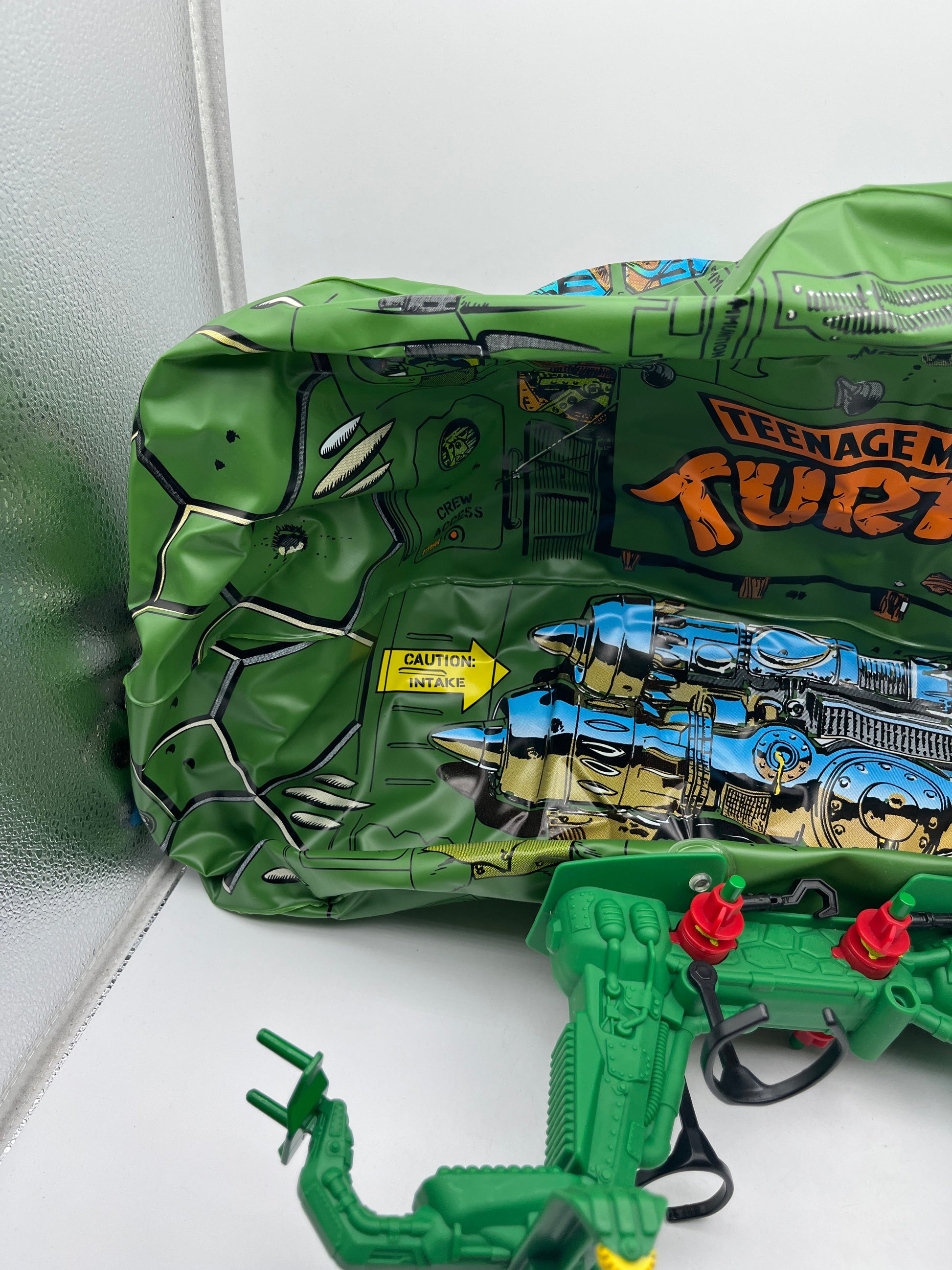 TMNT Retro Reissue 2021 “Turtle Blimp” Teenage Mutant Ninja Turtles Playmates FRENLY BRICKS - Open 7 Days