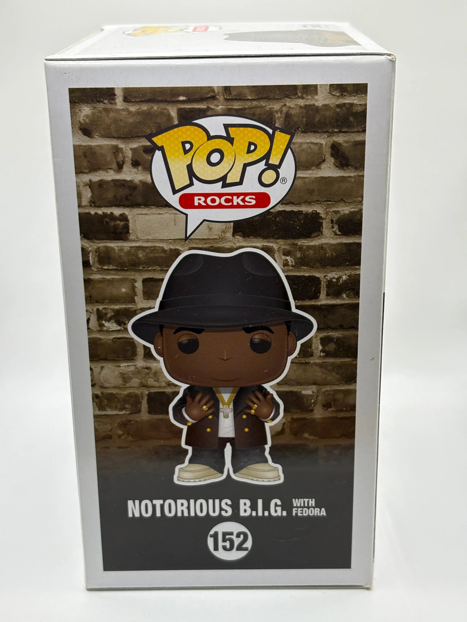 Funko POP! Rocks The Notorious B.I.G #152 Notorious B.I.G with Fedora FRENLY BRICKS - Open 7 Days