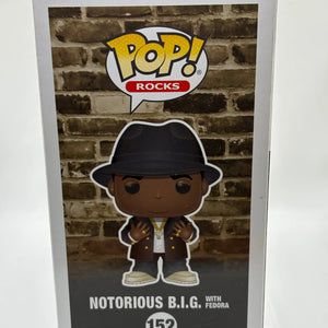 Funko POP! Rocks The Notorious B.I.G #152 Notorious B.I.G with Fedora FRENLY BRICKS - Open 7 Days