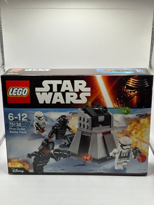 Lego Star Wars 75132 First Order Battle Pack New and Sealed FRENLY BRICKS - Open 7 Days