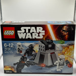 Lego Star Wars 75132 First Order Battle Pack New and Sealed FRENLY BRICKS - Open 7 Days