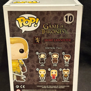 Funko Pop! TV Game of Thrones Jaime Lannister 10 FRENLY BRICKS - Open 7 Days