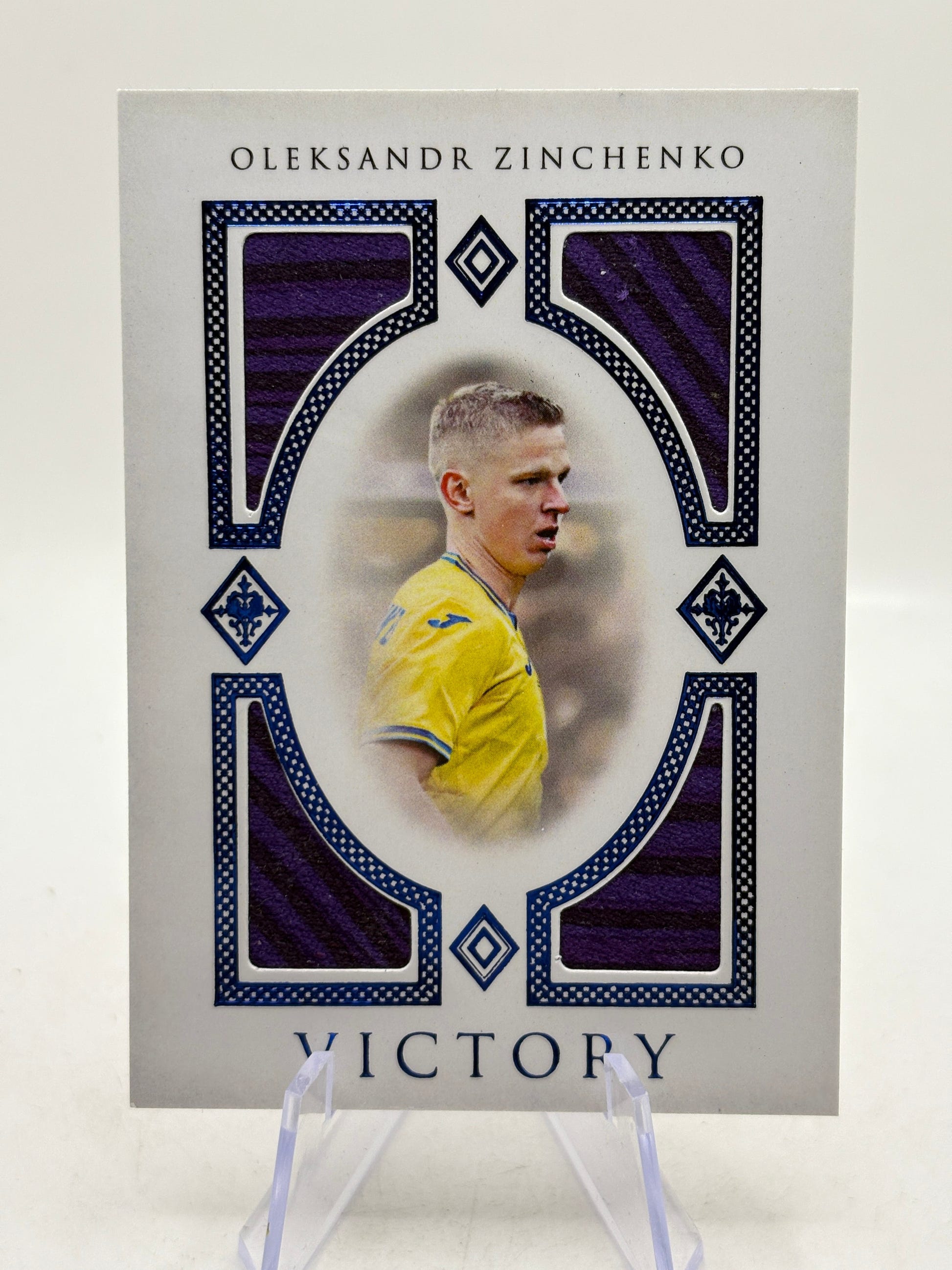 2024 Futera Unique #VC32 Oleksandr Zinchenko Victory Patch 01/09 FRENLY BRICKS - Open 7 Days image 1